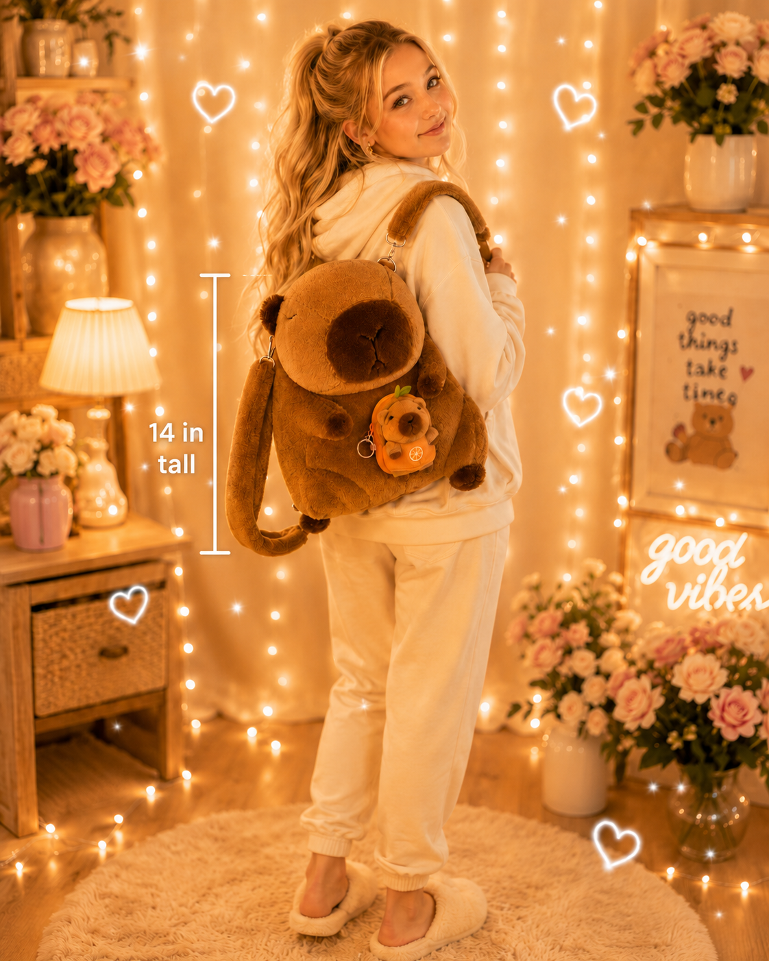 Cozy Capybara™ Plush Backpack Collection