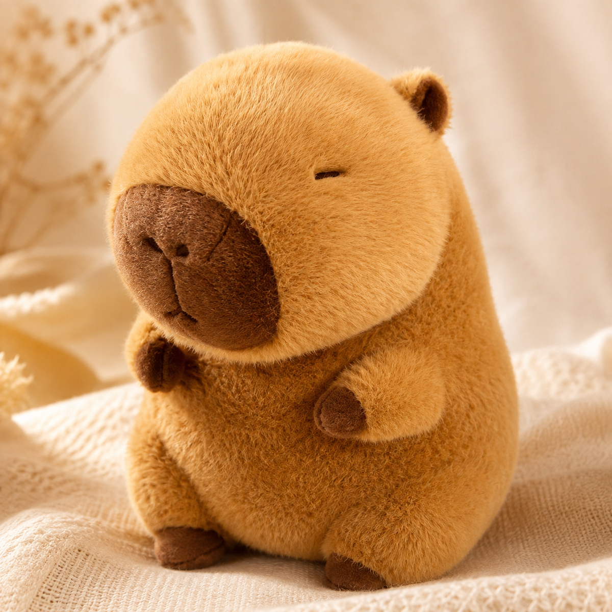 The Cozy Capybara™ Plush Pendant | Ultra-Soft Hug Buddy