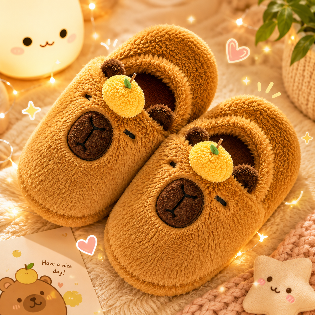 The Capybara™ Cozy Slippers ⭐