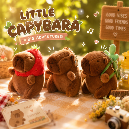 🧸 The Cozy Capybara™ Plush Charm
