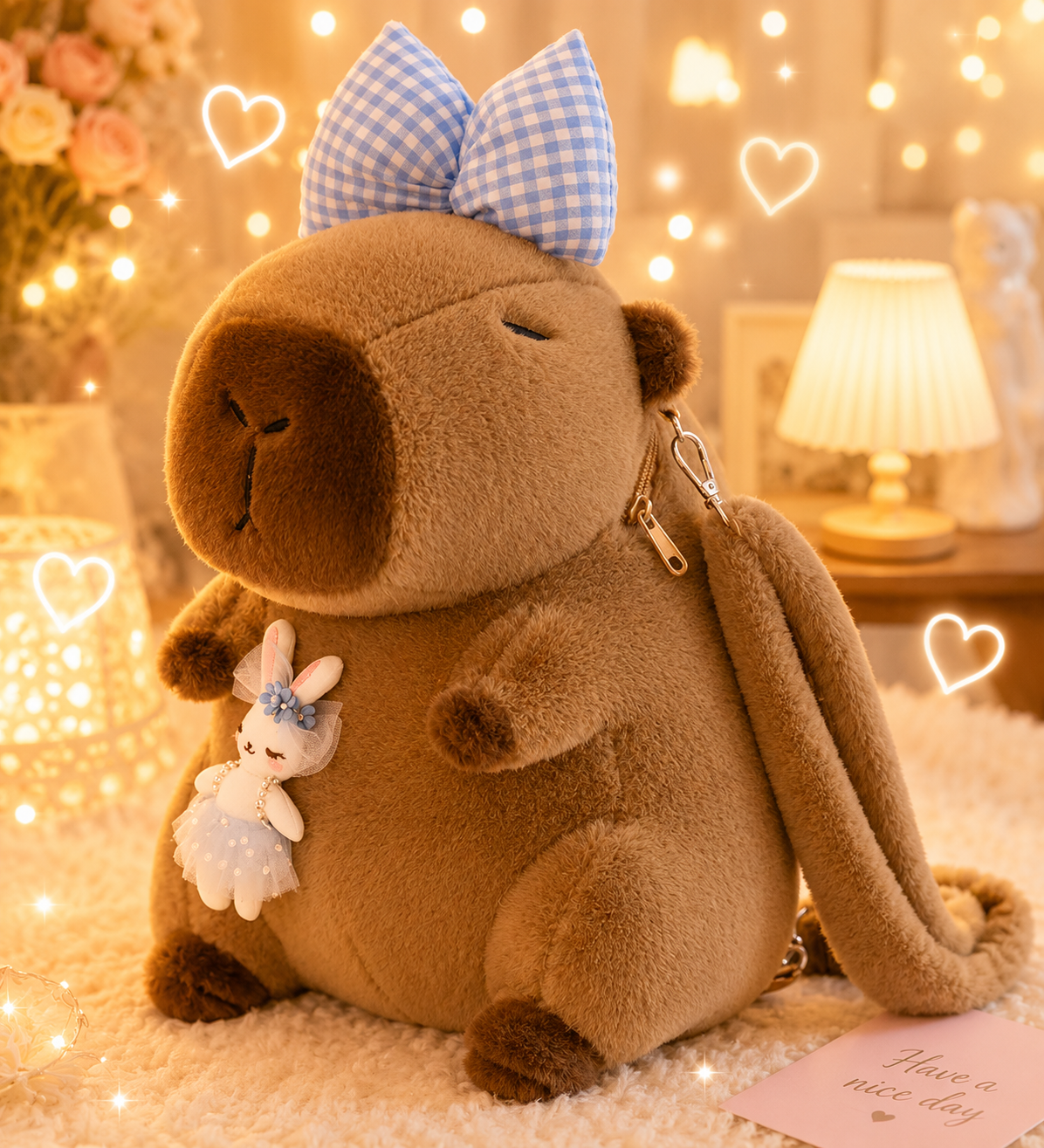 Cozy Capybara™ Plush Backpack Collection