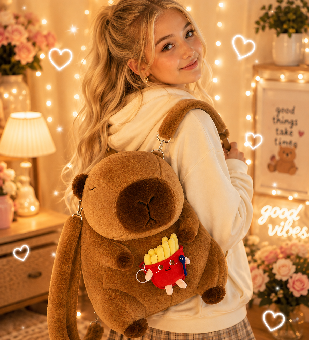 Cozy Capybara™ Plush Backpack Collection