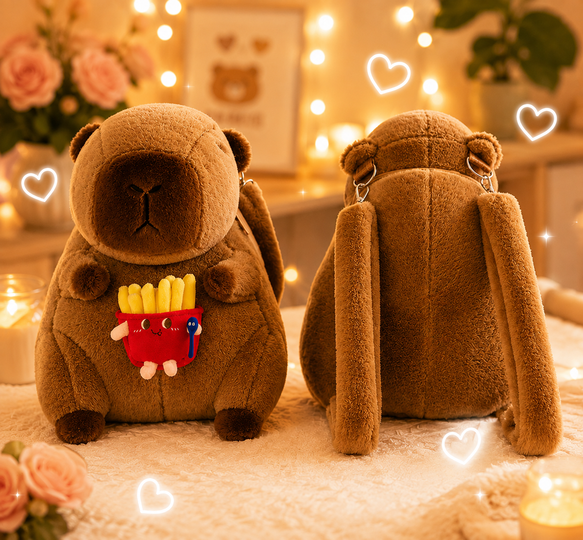 Cozy Capybara™ Plush Backpack Collection